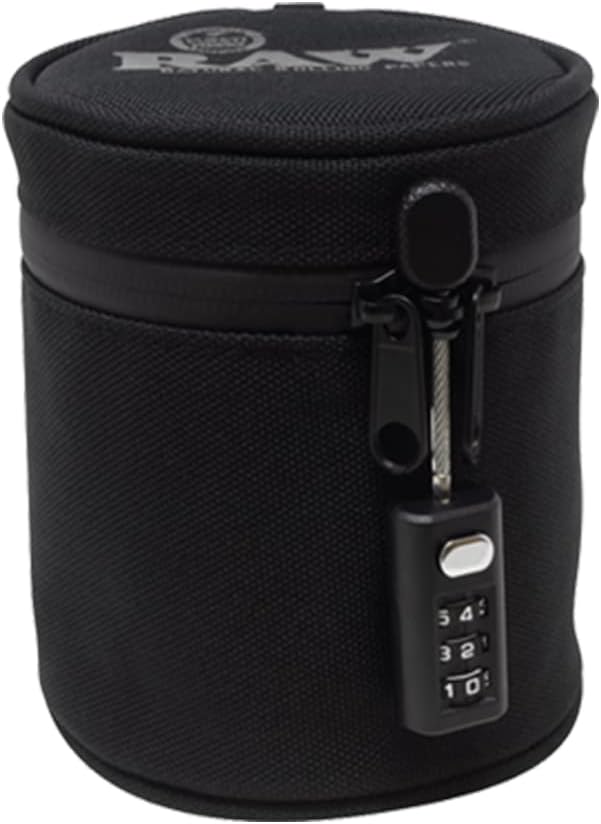 Raw Smell Proof Mason Jar Cover Discreet Storage with Natural Style 16 Ounce
