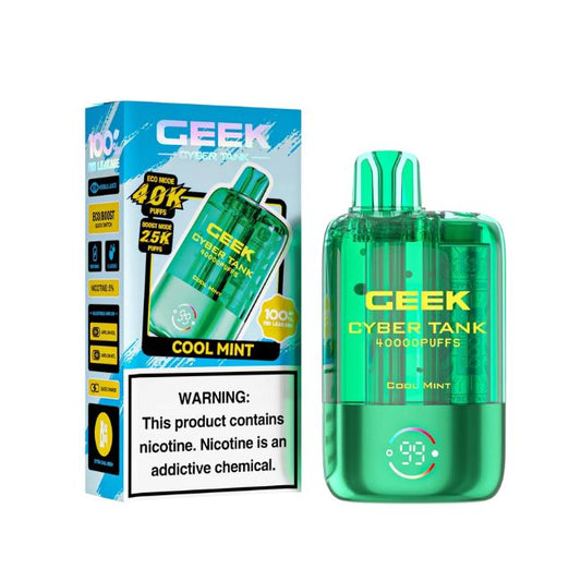 GEEK CYBER TANK 5% DISPOSABLE  BOOST MODE 40K PUFFS