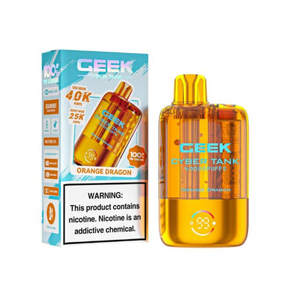 GEEK CYBER TANK 5% DISPOSABLE  BOOST MODE 40K PUFFS