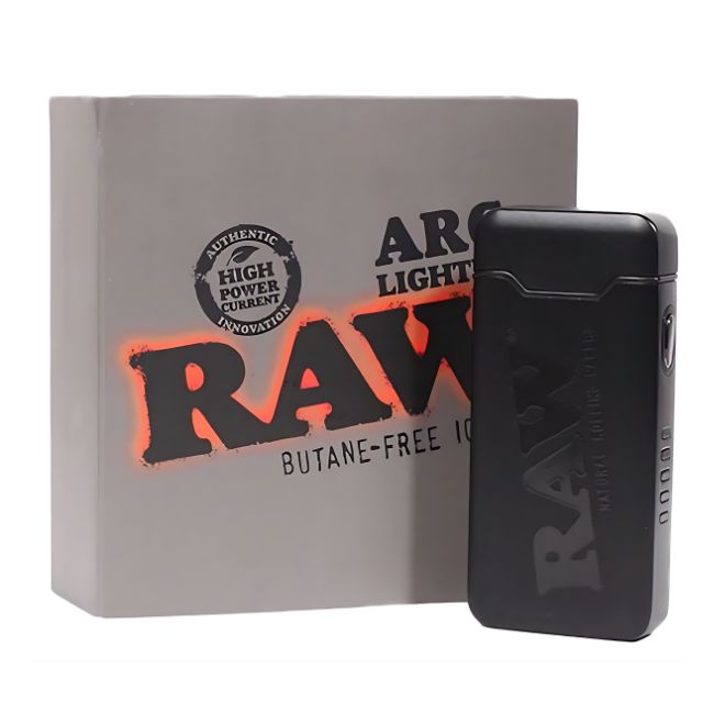 RAW ARC LIGHTER BUTANE-FREE IGNITION WITH CHARGING CABLE