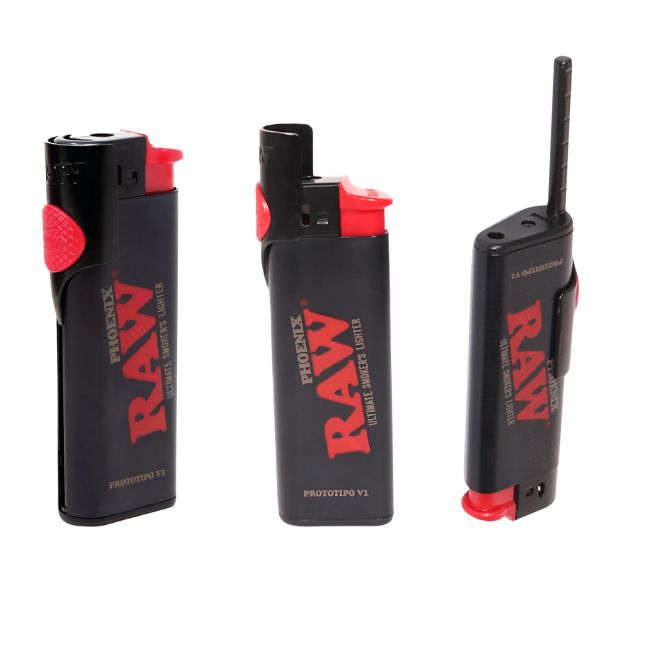 RAW PHOENIX BLACK ULTIMATE SMOKER'S LIGHTER