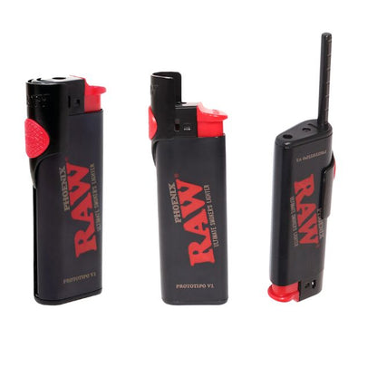RAW PHOENIX BLACK ULTIMATE SMOKER'S LIGHTER