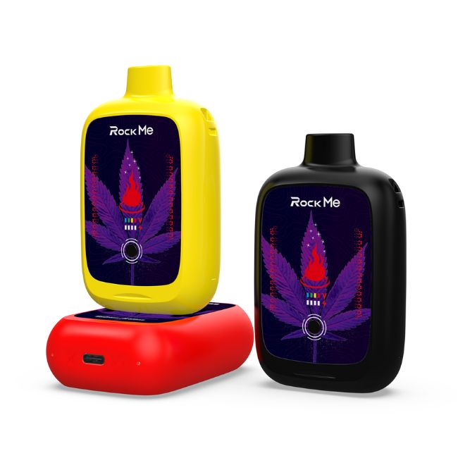 ROCK ME DUAL PULSE 510 THREAD DIGITAL SCREEN 600mAH BATTERY