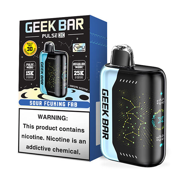 GEEK BAR PULSE X 5% DISPOSABLE 25K & PULSE