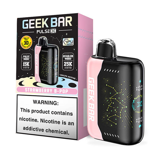 GEEK BAR PULSE X 5% DISPOSABLE 25K & PULSE