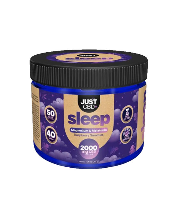 JUST CBD 2000MG GUMMIES PEACH EXTRA STRENGHT