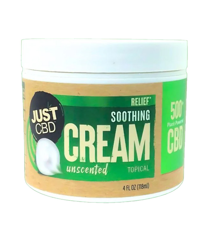 Just CBD Relief Soothing Cream 500mg UNCENTED