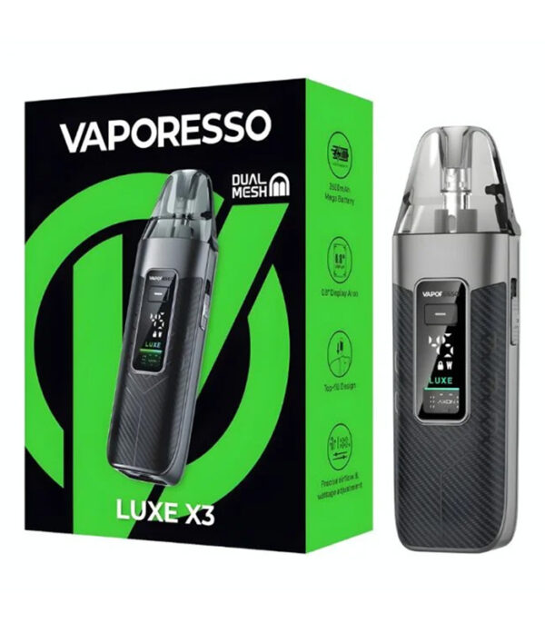 VAPORESSOLUXE X3CARBONBLACK