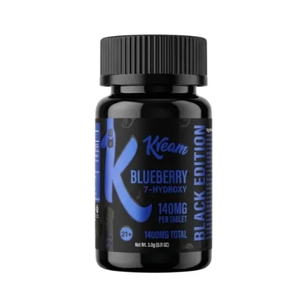 KREAM 7-HYDROXY BLACK EDITION 140MG PER TABLET 10CT/ JAR