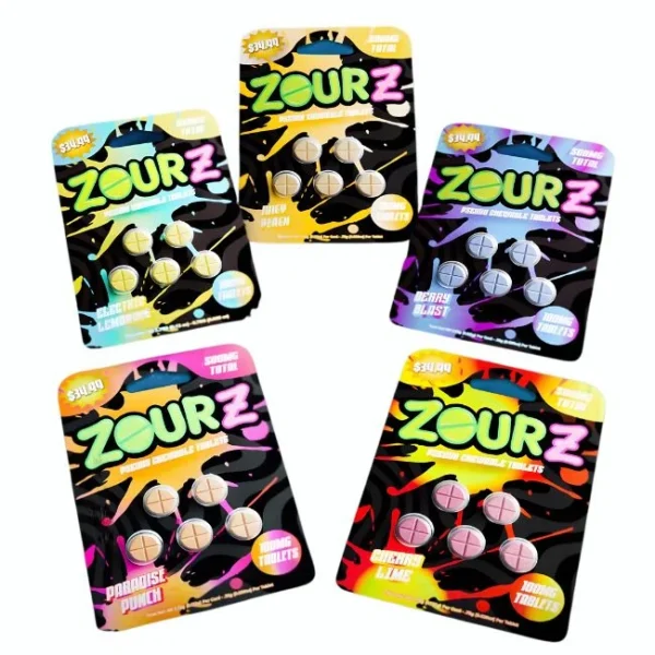 ZOUR STASH ZOURZ PSEUDO 100MG PER TABLET 5CT/10PK